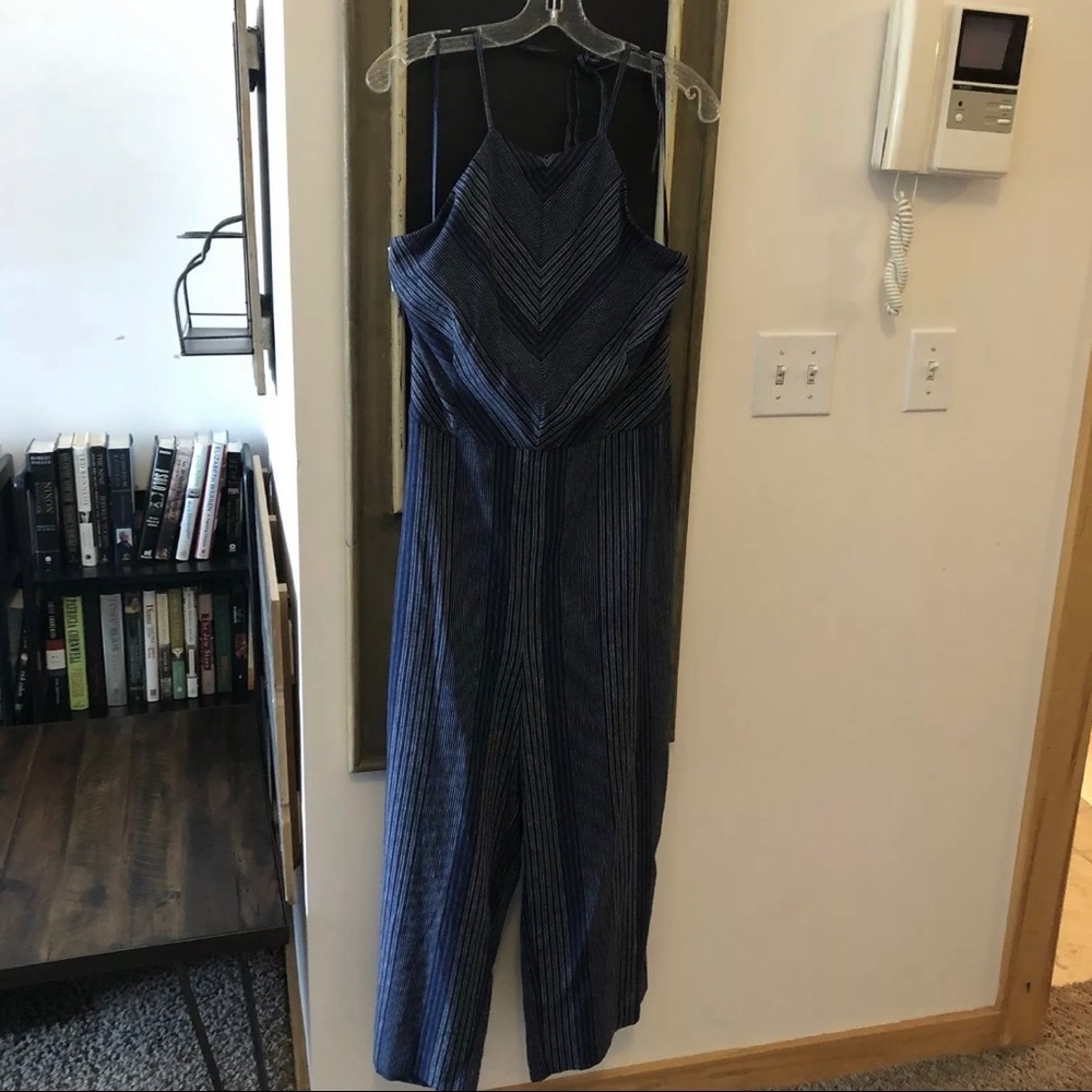 Belle Vere Striped Jumpsuit